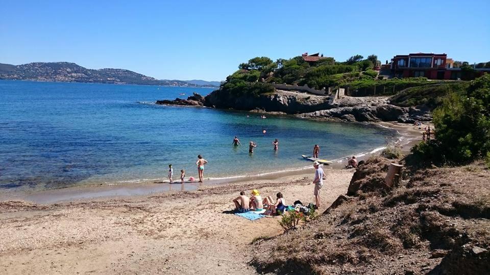 Hyères Parc- Vue mer Méditterannée Esterno foto